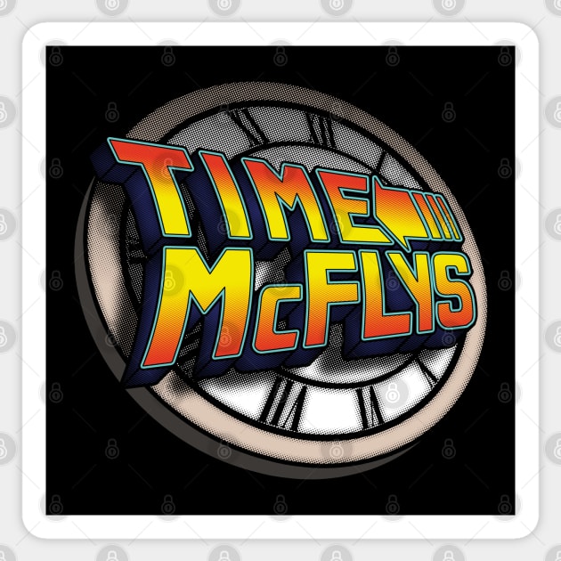 Time McFlys Sticker by TrulyMadlyGeekly